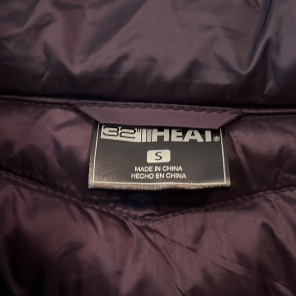 32 Degrees Heat lightweight puffer coat for women. Size S - Picture 5 of 6